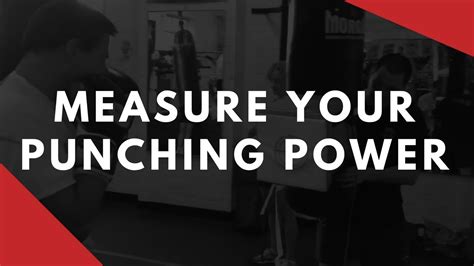 how to measure your punching strength